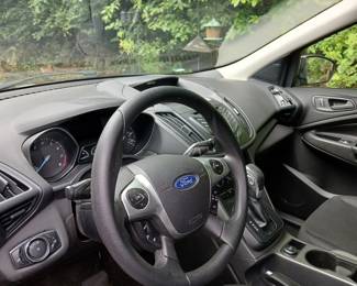 A look at the Escape's dash from the driver side