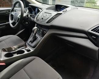 A look at the Escape's dash from the passenger side