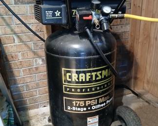 Craftsman 20 gallon compressor
