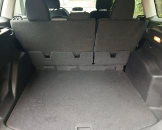 The Escape's cargo area