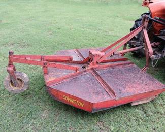 A closer look at the 5 ft. covington rotary cutter