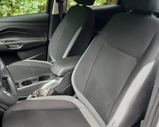 The Escape's front seats