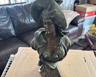 Art Nouveau Statue