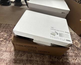 Cash Drawer/Postage Scale