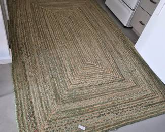 99x63", Woven Rug, $100