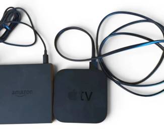Amazon Fire TV Apple TV Streaming Media Players