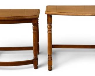 Two Wooden Side Tables