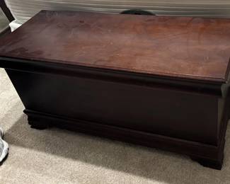 Bowery Hill Traditional Wood Cedar Blanket Chest