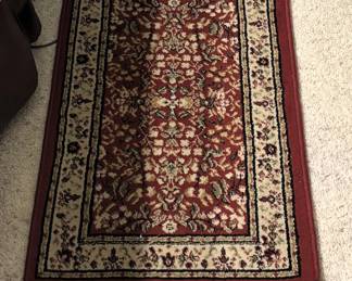 TrafficMaster Marash Red Traditional Scatter Rug