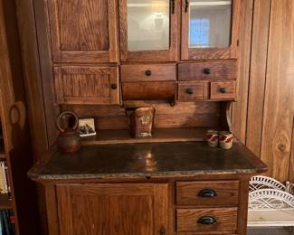 Antique Hoosier Cabinet