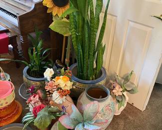 Various vases
