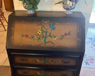 Vintage secretary desk