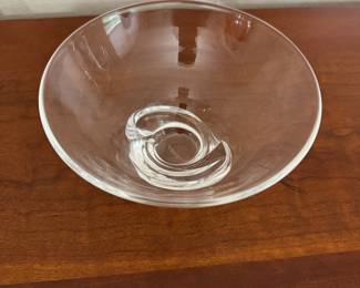 $50 - Steuben spiral bowl.
