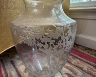 #8 - $46 - Gothic Garden Cambridge? vase 16"