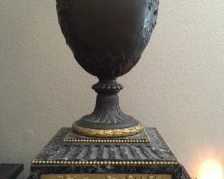 14x33 Massive 19th century French bronze candlelabras, purchased from Dr Cane in New Orleans - price upon request 