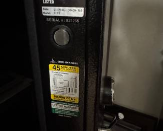 #50 - $700 - CENTURION by Liberty Safe This Used Liberty Colonial D-23 Gun Safe measures 60"x30"x22", weighs around 530 lb. and has a 45 min Fire Rating. This safe comes equipped with a Mechanical Dial Lock and can fit up to 25 Long Guns - 2014 