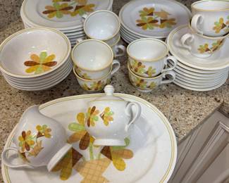 #31- $150 -Versatone Noritake "Patches"pattern set of china 
