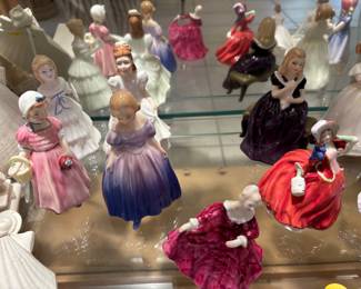 Royal Doulton ladies … large and small