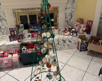 Christmas items and hallmark ornaments of all kinds