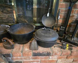 Much cast iron
