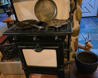 Vintage gas stove