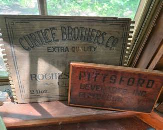 Advertising box signs