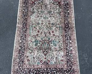 hereke silk carpet