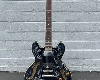 signed guitar