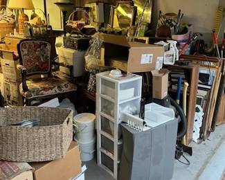 This photo shows more of the variety of items available in this ONE-DAY sale.