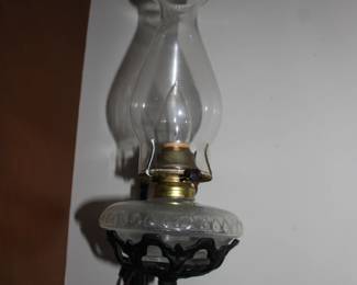 Wall Oil Lamp Converted