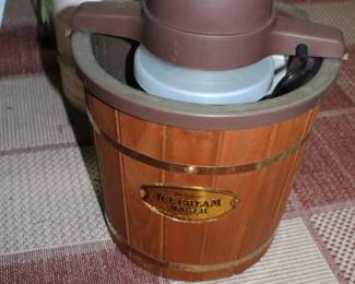 Vintage Wooden Ice Cream Maker