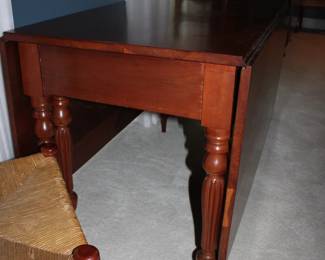 1 of 4 Cherry Dropleaf Tables