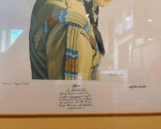 Bob Timberlake signed print