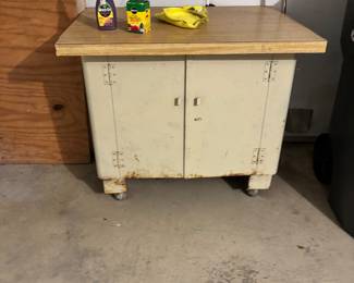 Shop cabinet metal