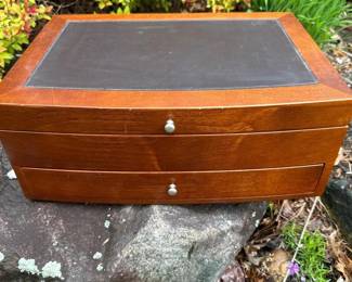 049 largewoodendisplayboxwithdrawer