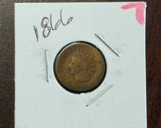 1866 Indian Head Cent