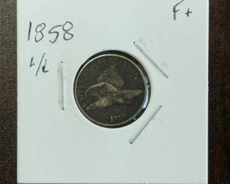 1858 Flying Eagle Cent - Small Date Variety