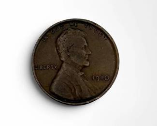 1910 Lincoln Wheat Penny