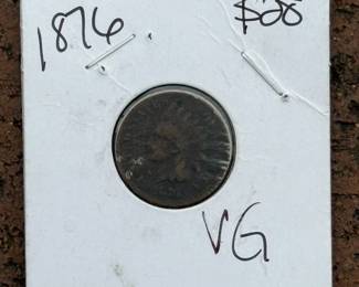 1876 Indian Head Cent