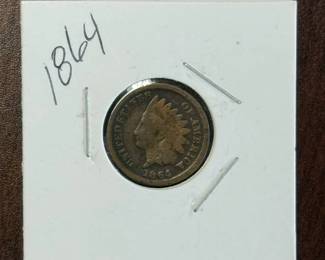 Civil War Era 1864 Indian Head Cent