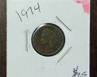 Key Date! 1874 Indian Head Cent