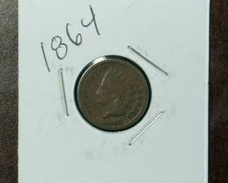 Civil War Era 1864 Indian Head Cent
