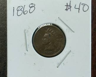 1868 Indian Head Cent