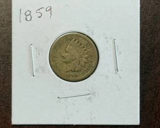 1859 Indian Head Cent
