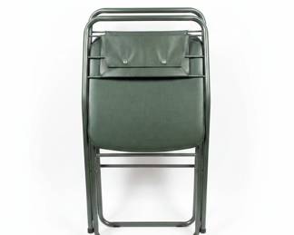 Vintage Samsonite Green Folding Chairs