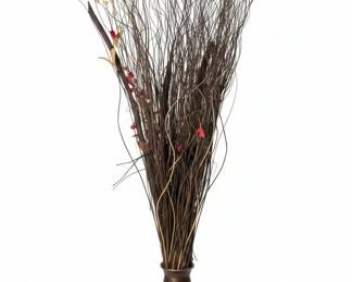 Decorative Curly Willow Branches with Vase
