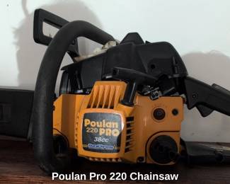 Poulan Pro Chainsaw
