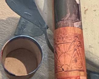 Egyptian Themed Decorative Scroll