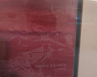 Carole Barnes Canyonlands Serigraph second image