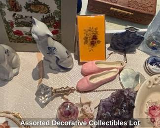 Assorted Decorative Collectibles Lot
